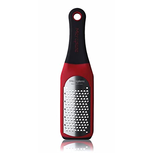 Artisan Coarse Red Cheese Grater and Zester